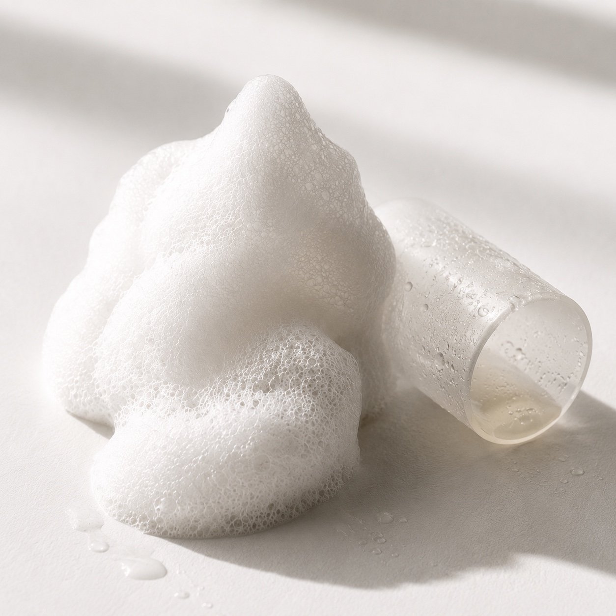 Cloud Cleanser foam lather texture