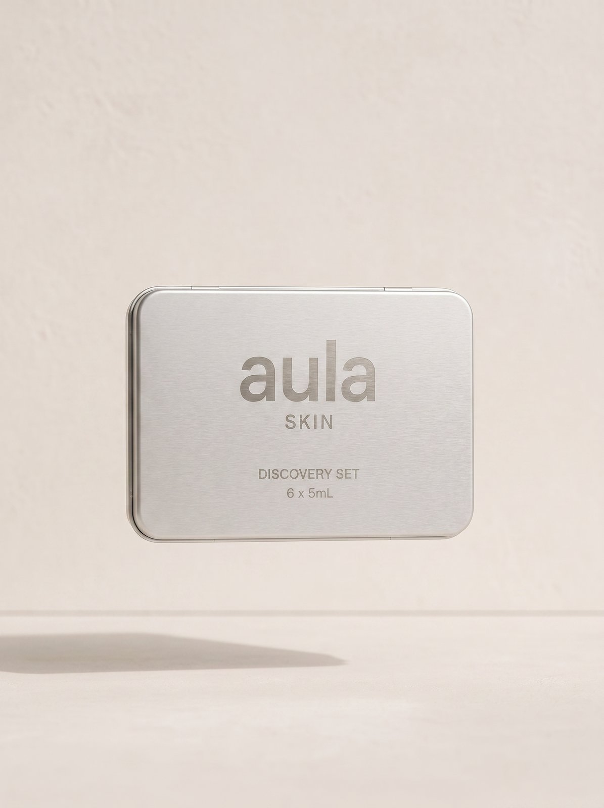 Aula Discovery Set — engraved tin of six 5mL serum minis