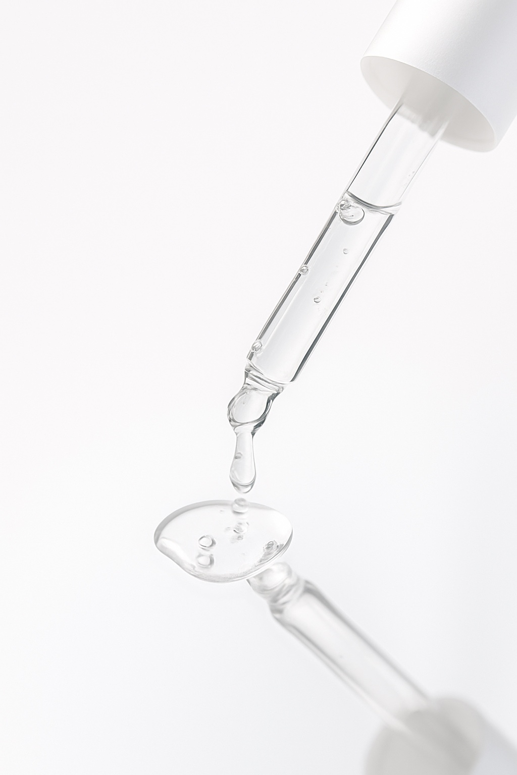 HA Hydrate Serum clear gel dropper texture macro