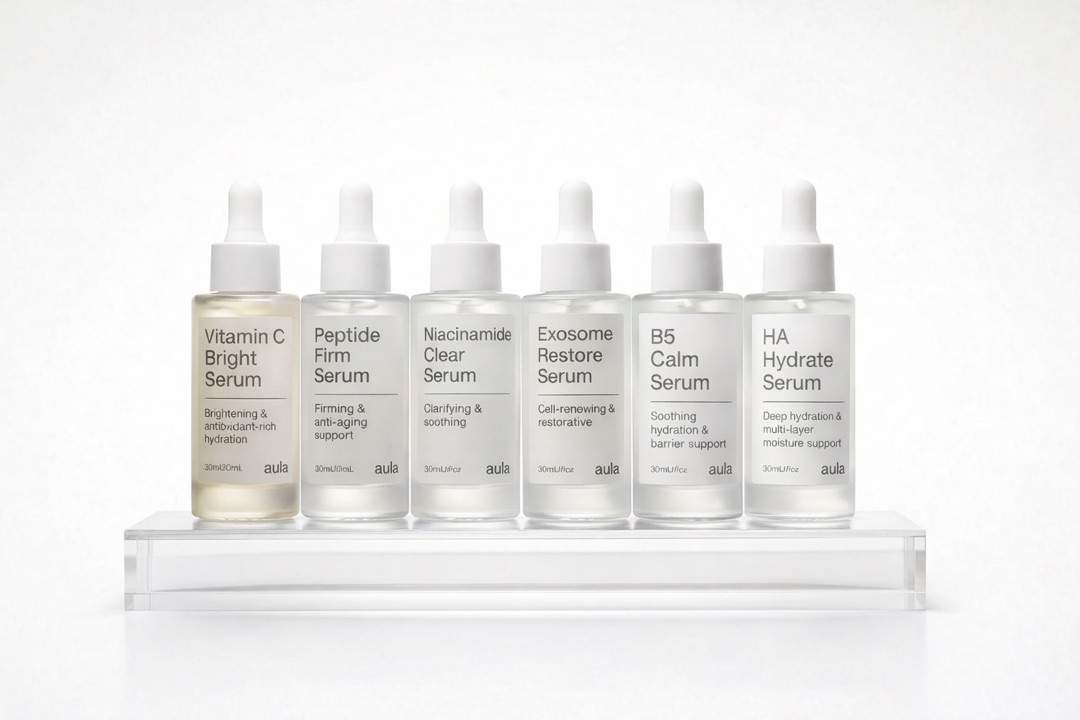 Six precision serums