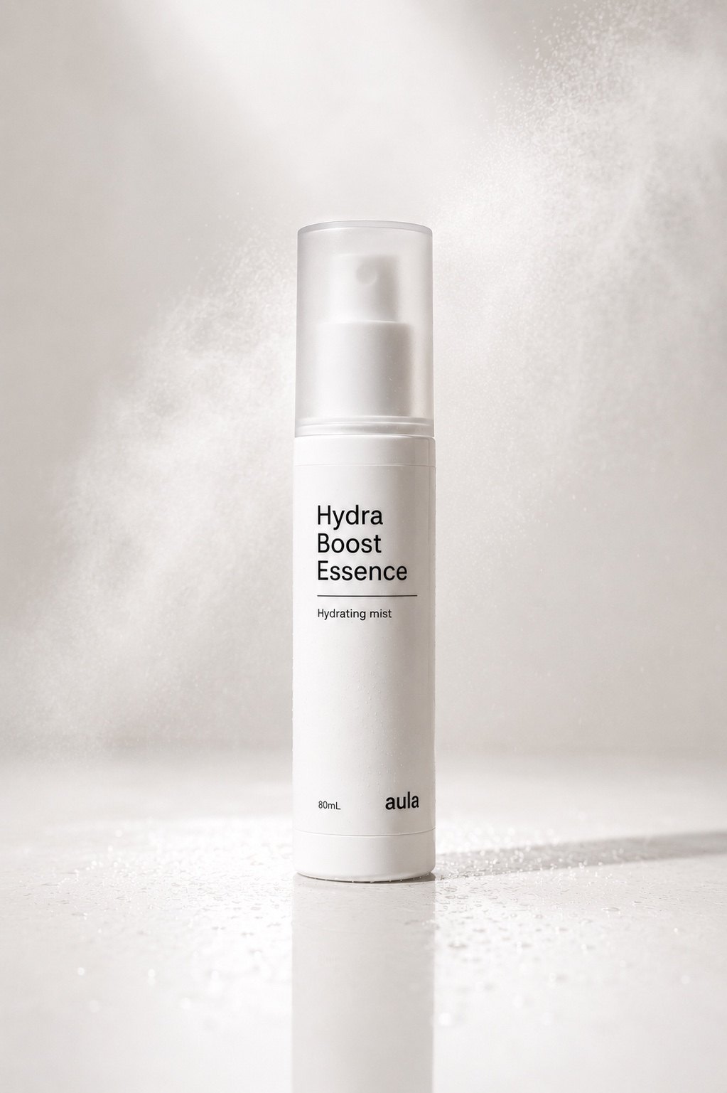 Hydra Boost Essence with a soft hydrating mist