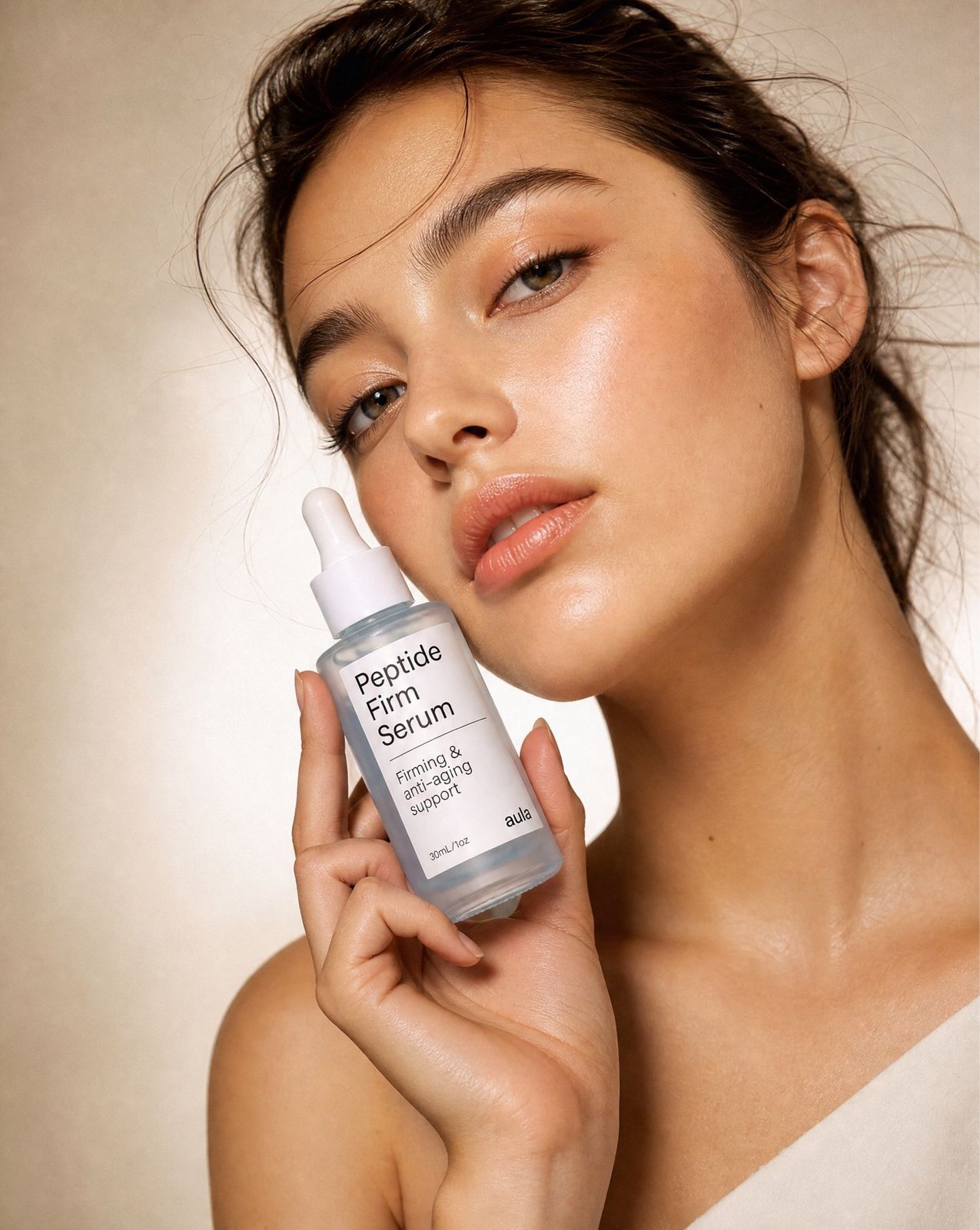 Model holding Peptide Firm Serum